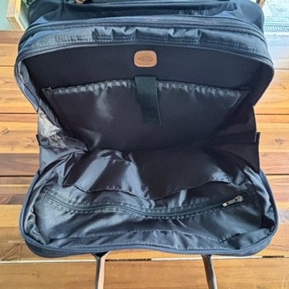 Bric's X-Travel Pilot Case Carry On Rolling Laptop Bag Black - Picture 5 of 10